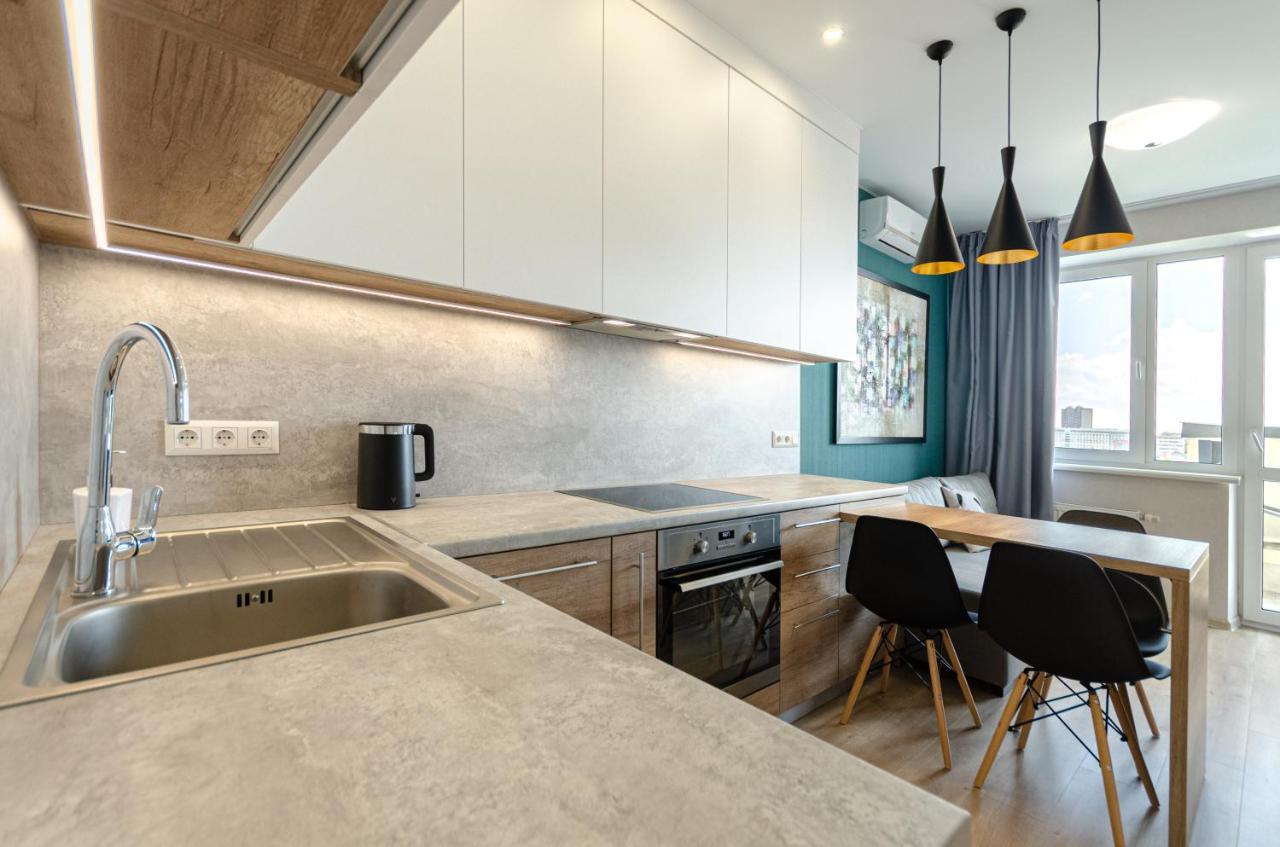 Petrovdom 5-25 In Cozy Apartment In Residential Complex "Beresteiskyi" Kyiv Exterior foto
