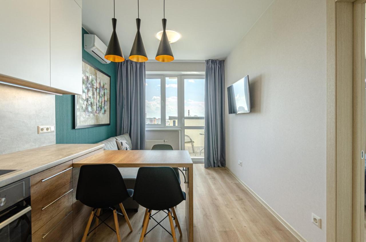 Petrovdom 5-25 In Cozy Apartment In Residential Complex "Beresteiskyi" Kyiv Exterior foto
